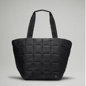 Lululemon Quilted Grid Tote